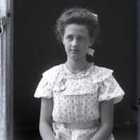 Negative, glass plate