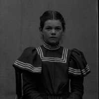 Negative, glass plate