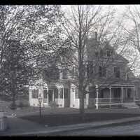 Negative, glass plate
