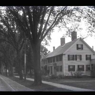 Negative, glass plate