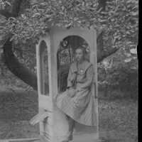 Negative, glass plate