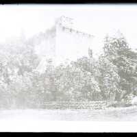 Negative, glass plate