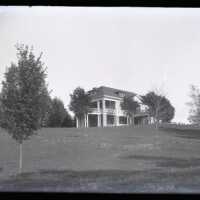 Negative, glass plate