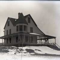 Negative, glass plate