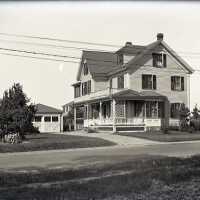 Negative, glass plate