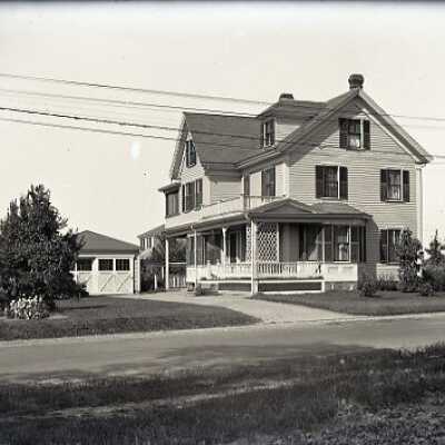 Negative, glass plate