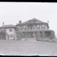 Negative, glass plate