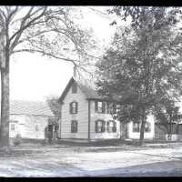 Negative, glass plate