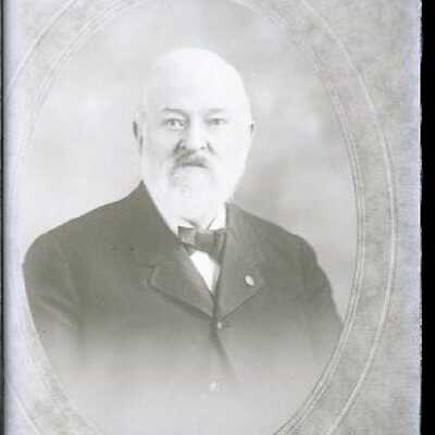 Negative, glass plate