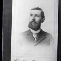 Negative, glass plate
