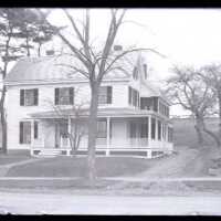 Negative, glass plate