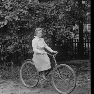 Negative, glass plate