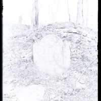 Negative, glass plate