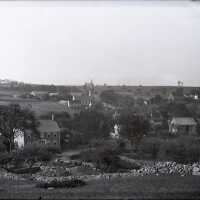 Negative, glass plate