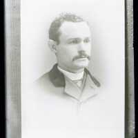 Negative, glass plate