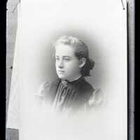 Negative, glass plate