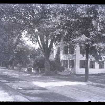 Negative, glass plate