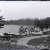 Negative, glass plate
