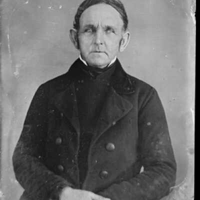 Negative, glass plate