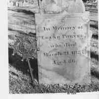 Porter, Isaac 1750-1837 Historic Burying Grounds Inventory Form