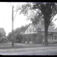 Negative, glass plate