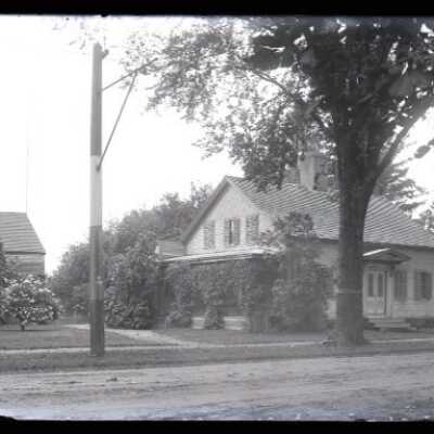 Negative, glass plate