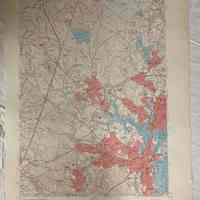 Geological Survey Map of Salem Quadrangle
