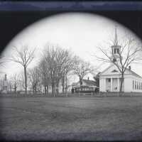 Negative, glass plate