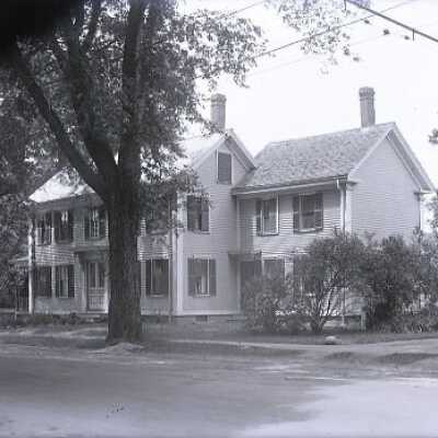 Negative, glass plate
