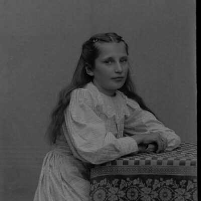 Negative, glass plate