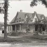 Negative, glass plate