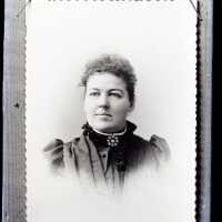 Negative, glass plate