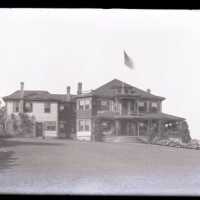 Negative, glass plate