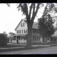 Negative, glass plate