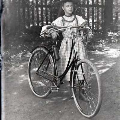 Negative, glass plate