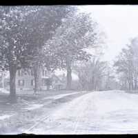 Negative, glass plate