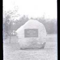 Negative, glass plate