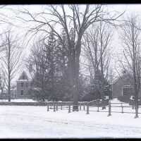 Negative, glass plate