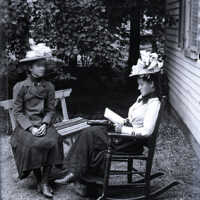 Negative, glass plate
