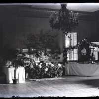 Negative, glass plate