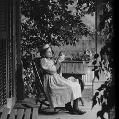 Negative, glass plate