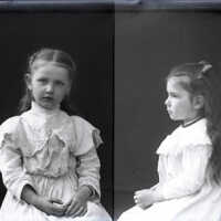 Negative, glass plate