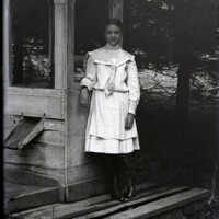 Negative, glass plate