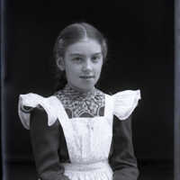 Negative, glass plate