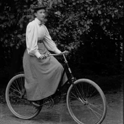 Negative, glass plate