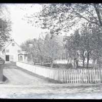 Negative, glass plate