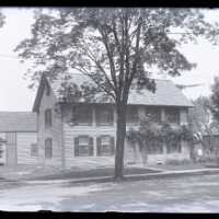 Negative, glass plate