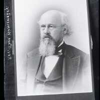 Negative, glass plate