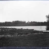 Negative, glass plate