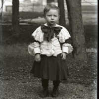 Negative, glass plate